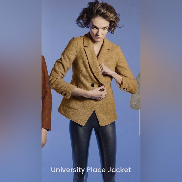 212 GOODS University Place Jacket In Raspberry - Picture 2 of 8